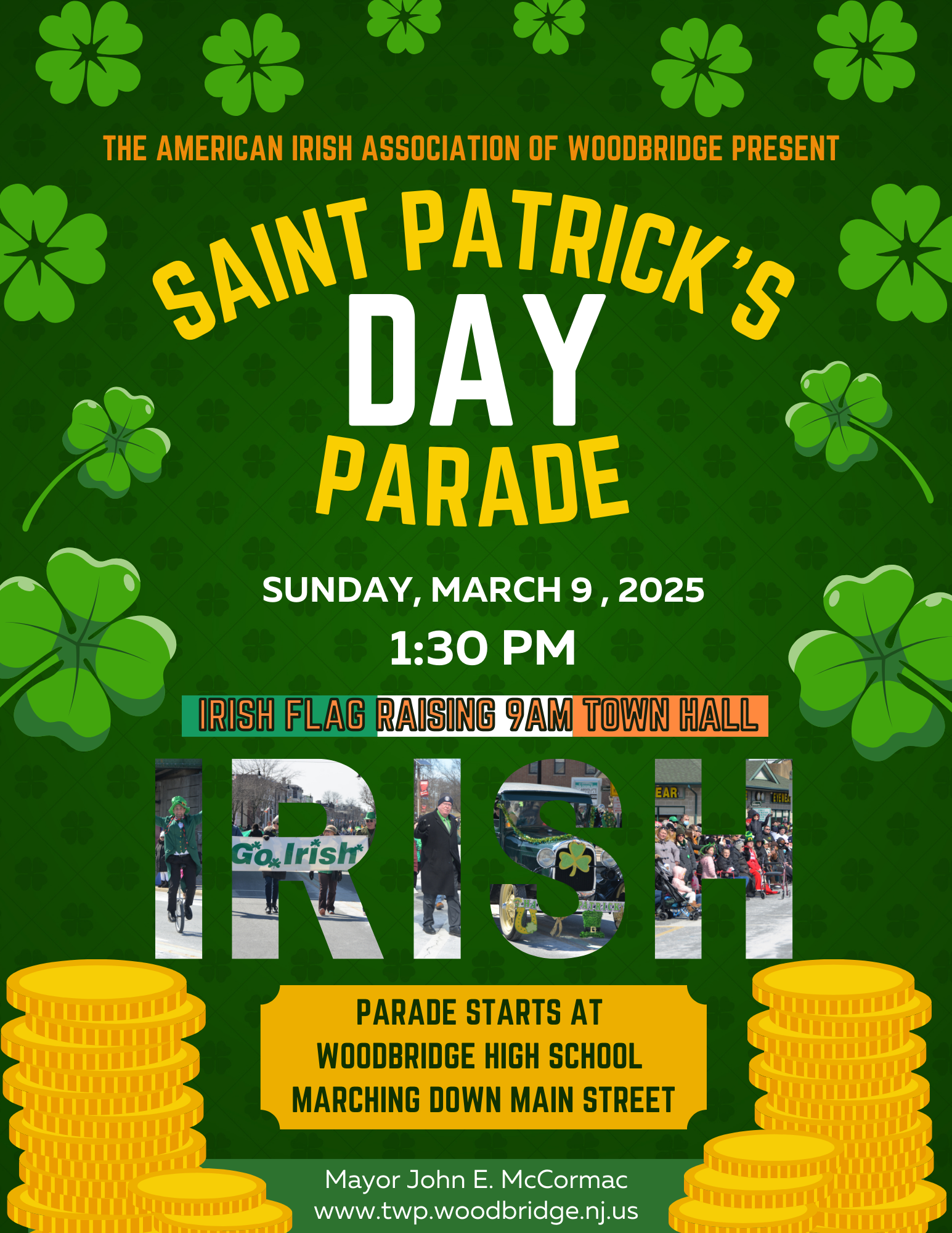_Saint Patricks Day Parade 2025 Flyer