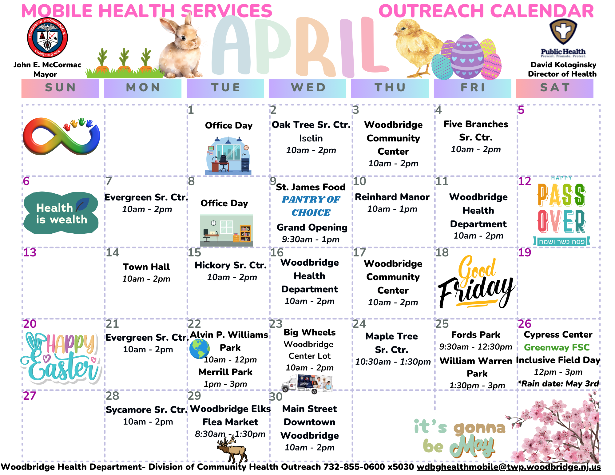 Community Outreach - Mobile Health April 2025