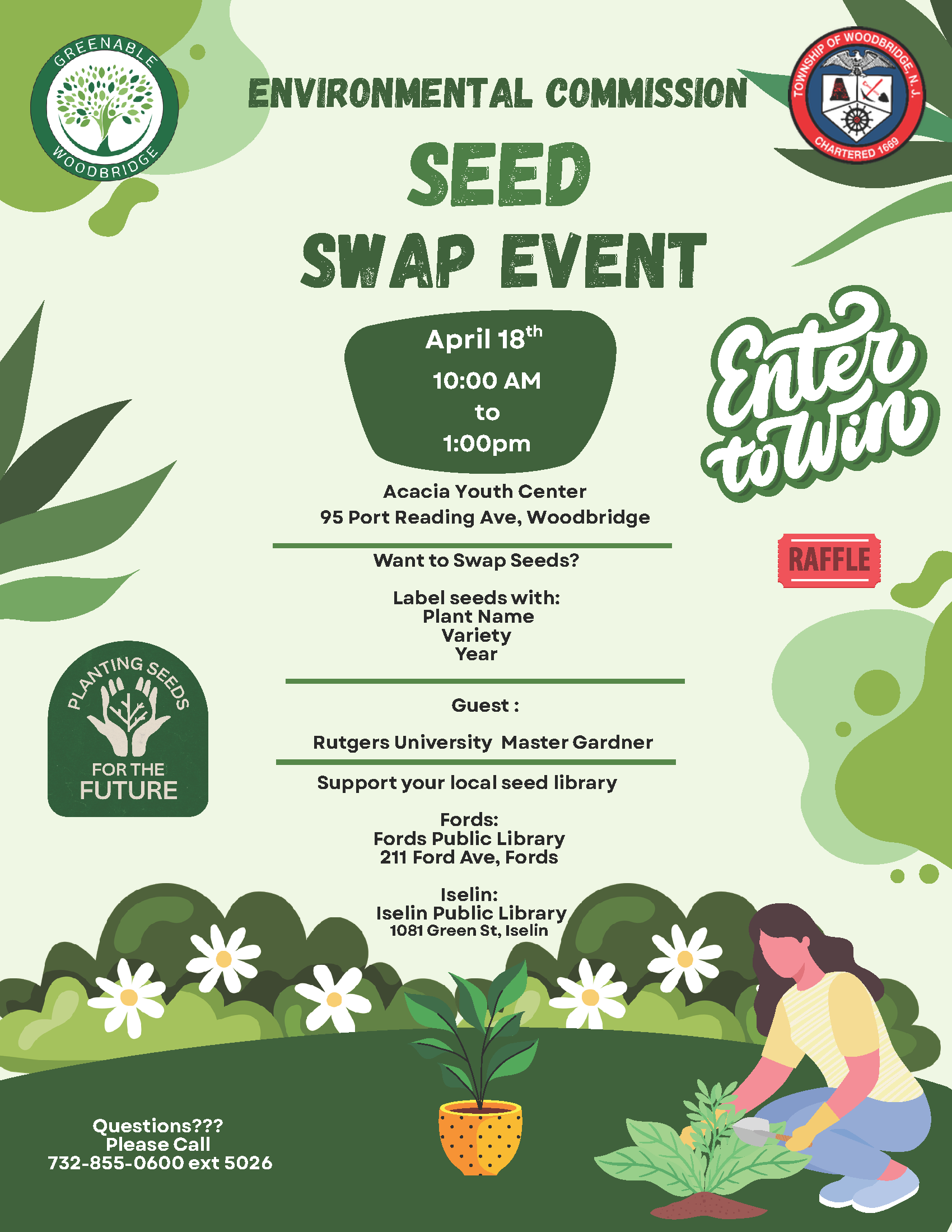 Environmental Commission Seed Swap_Eaerth Day_4-18-26